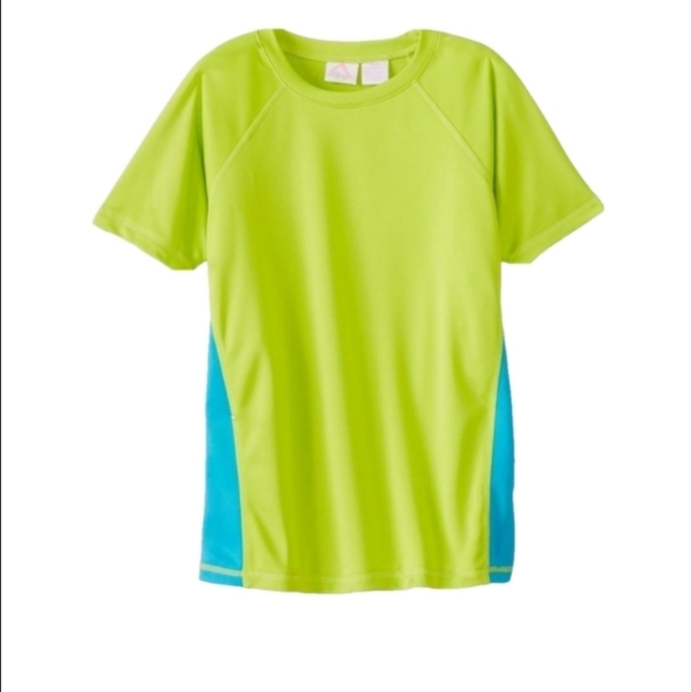 Kanu Surf Kids Lime Green Rashguard Shirt